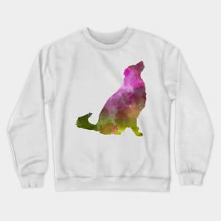 Karst Shepherd Dog in watercolor Crewneck Sweatshirt